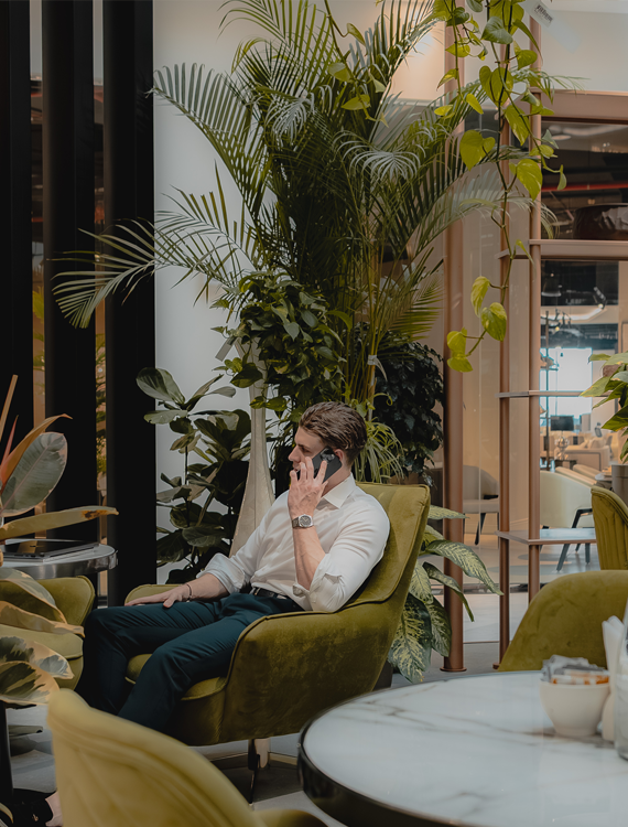 Team reviewing documents